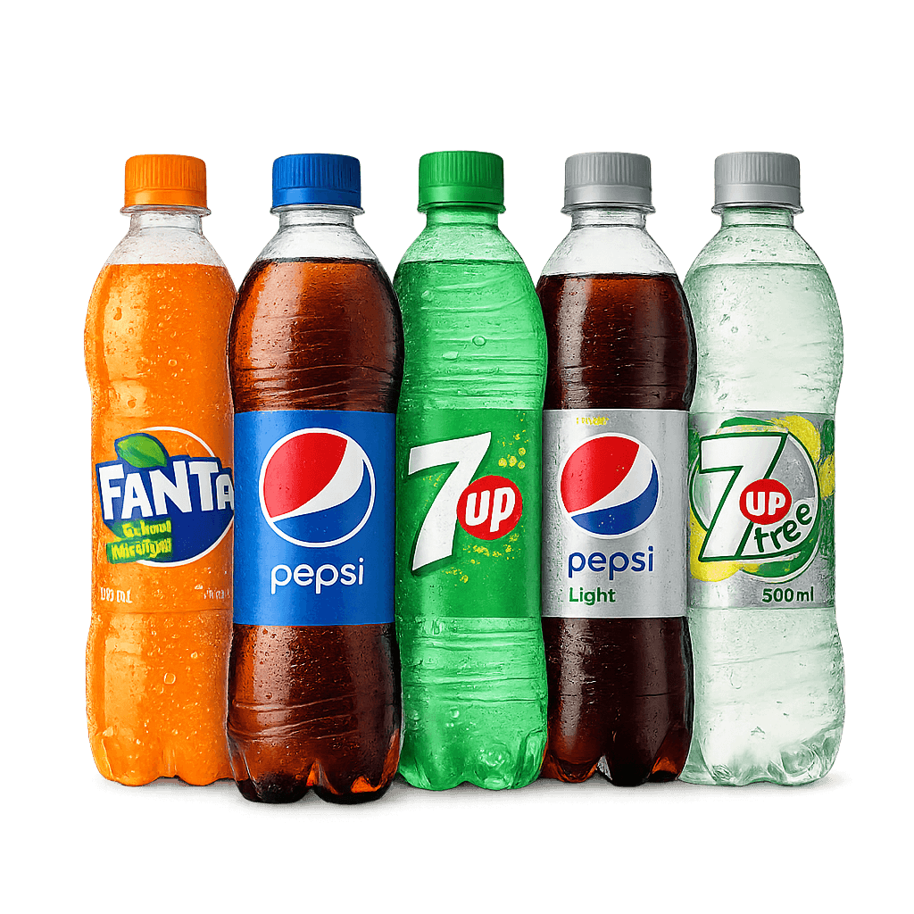 Gaseosas 500cc (Pepsi / Seven Up y variedades)